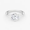 14K 6 Prong Round Solitaire Size 7.