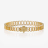 14K Bezel Emerald Tennis Bracelet