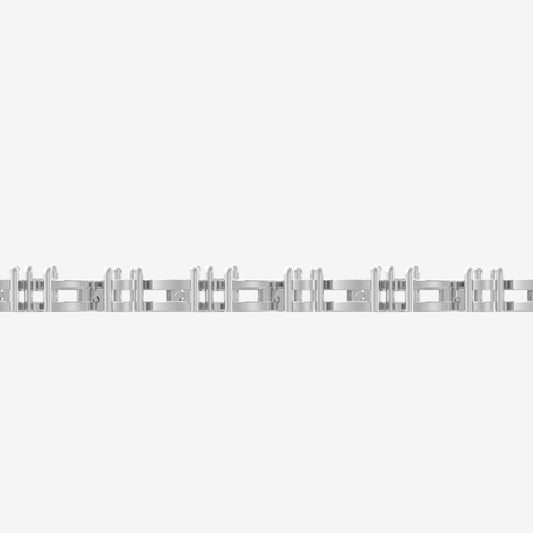 14K Marquise Round Tennis Bracelet