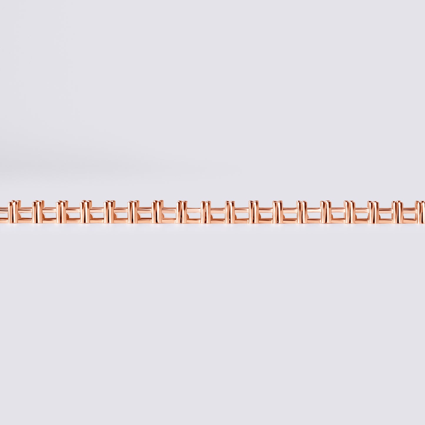 14K Princess Tennis Bracelet