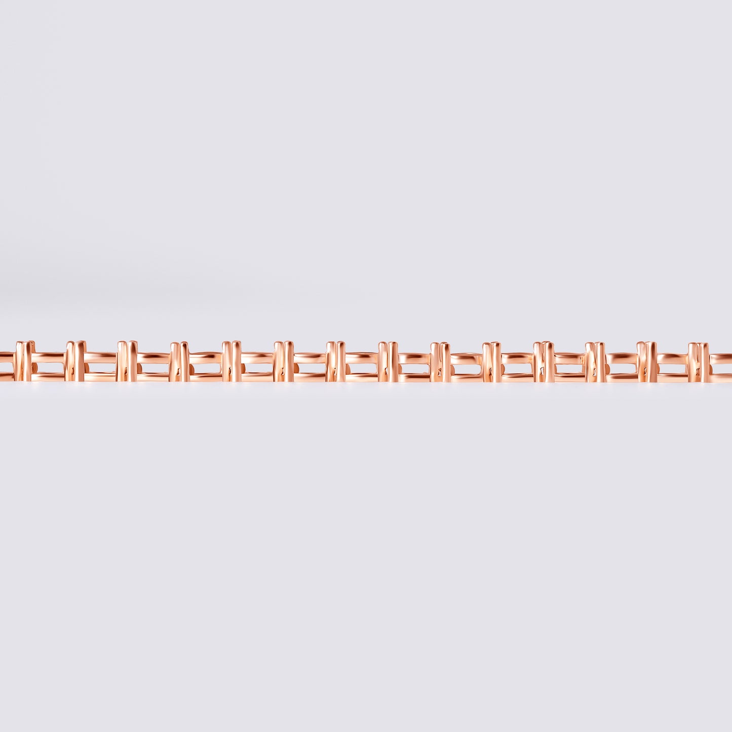 14K 3 Prong Tennis Bracelet