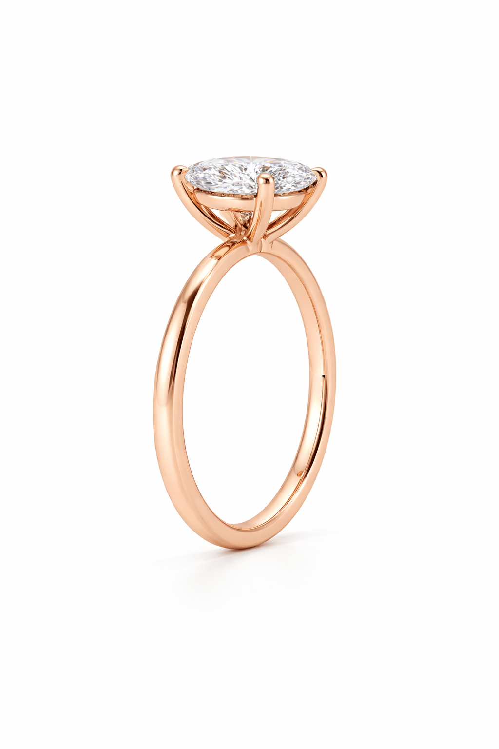 14K Marquiuse Solitaire Size 6.5