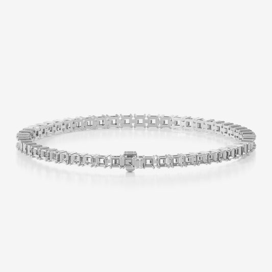 14K Princess Tennis Bracelet