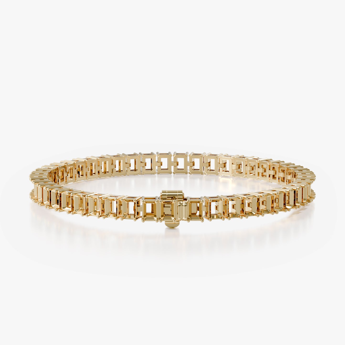 14K Emerald Tennis Bracelet