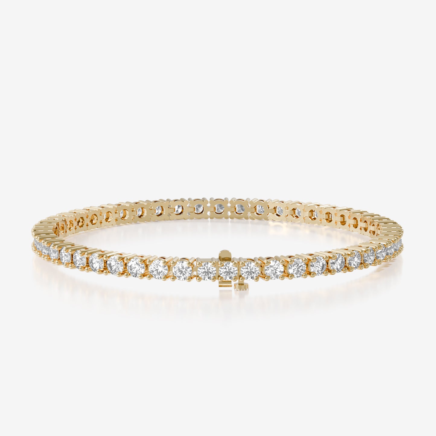 14K 4 Prong Tennis Bracelet (Local)