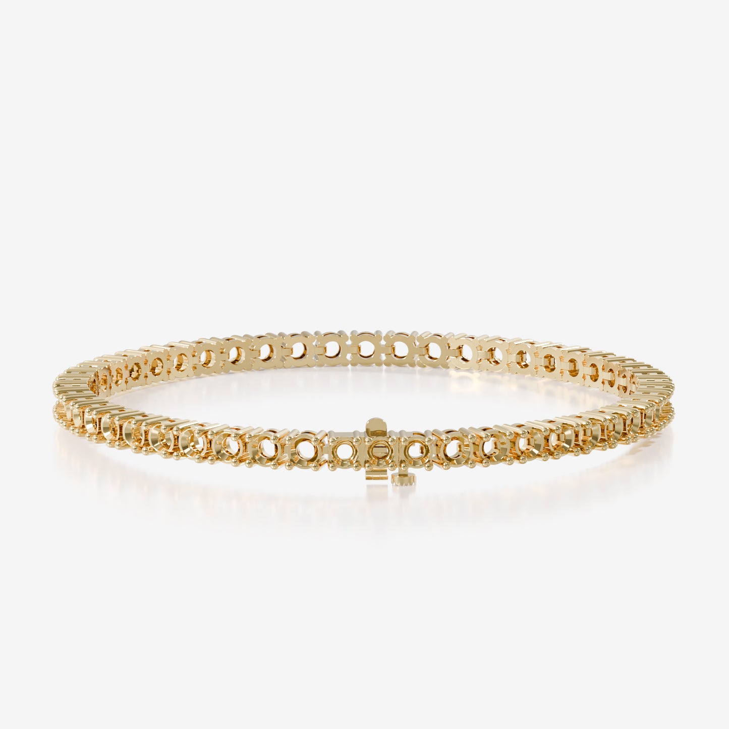 14K 4 Prong Tennis Bracelet (Local)