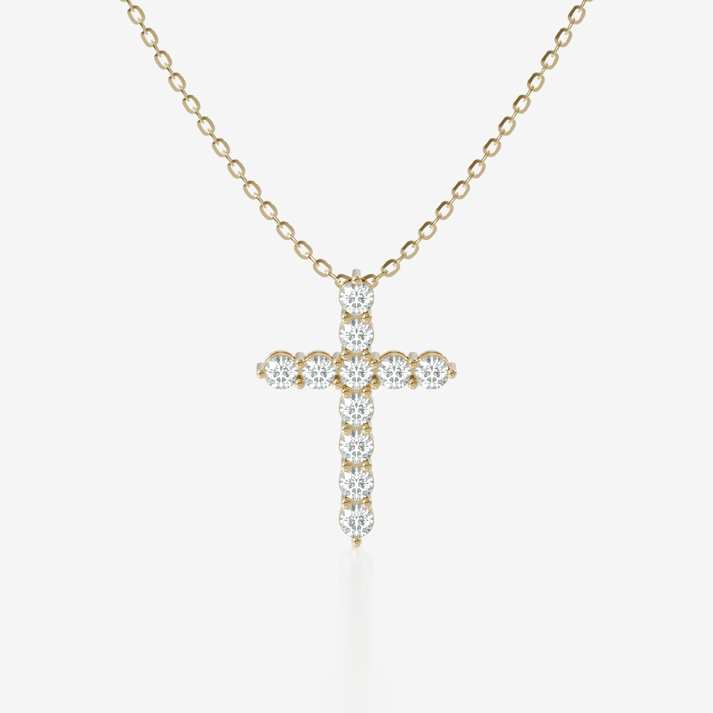 14K Cross Pendant