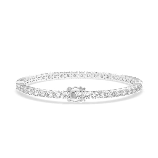14K 4 Prong Tennis Bracelet