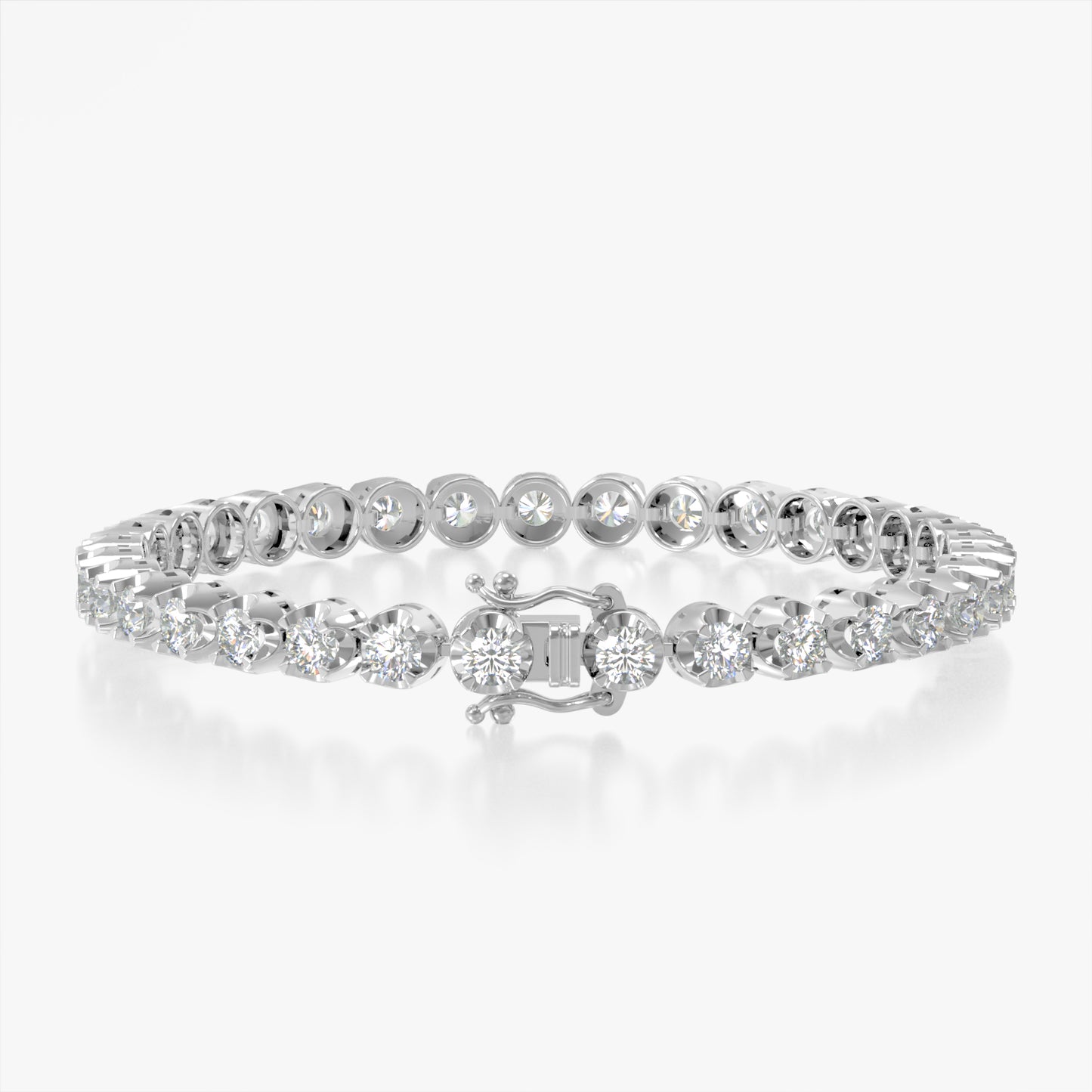 14K Buttercup Tennis Bracelet