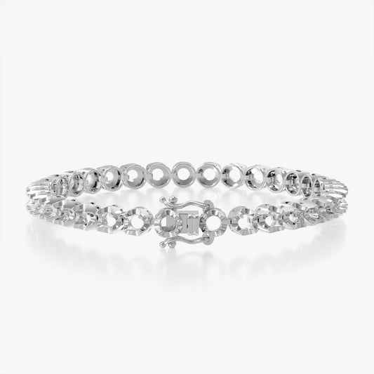 14K Buttercup Tennis Bracelet