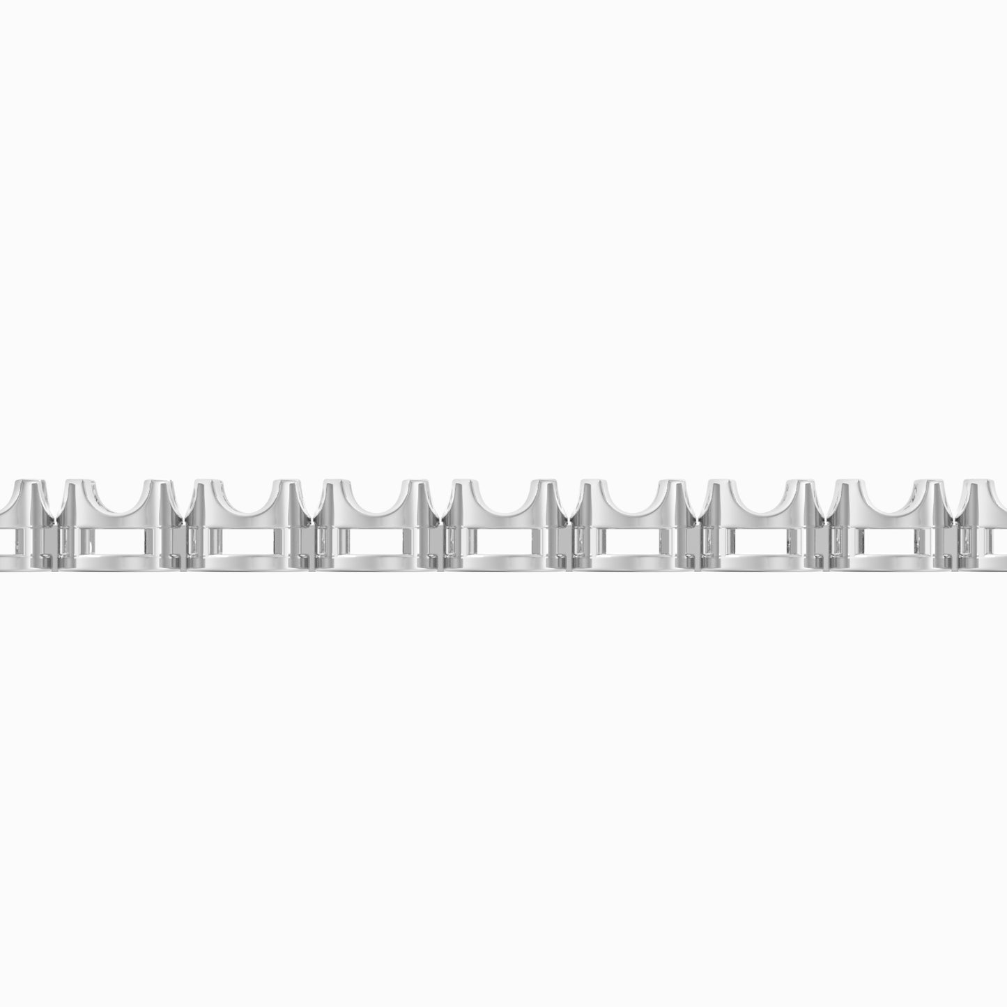 14K Illusion Tennis Bracelet