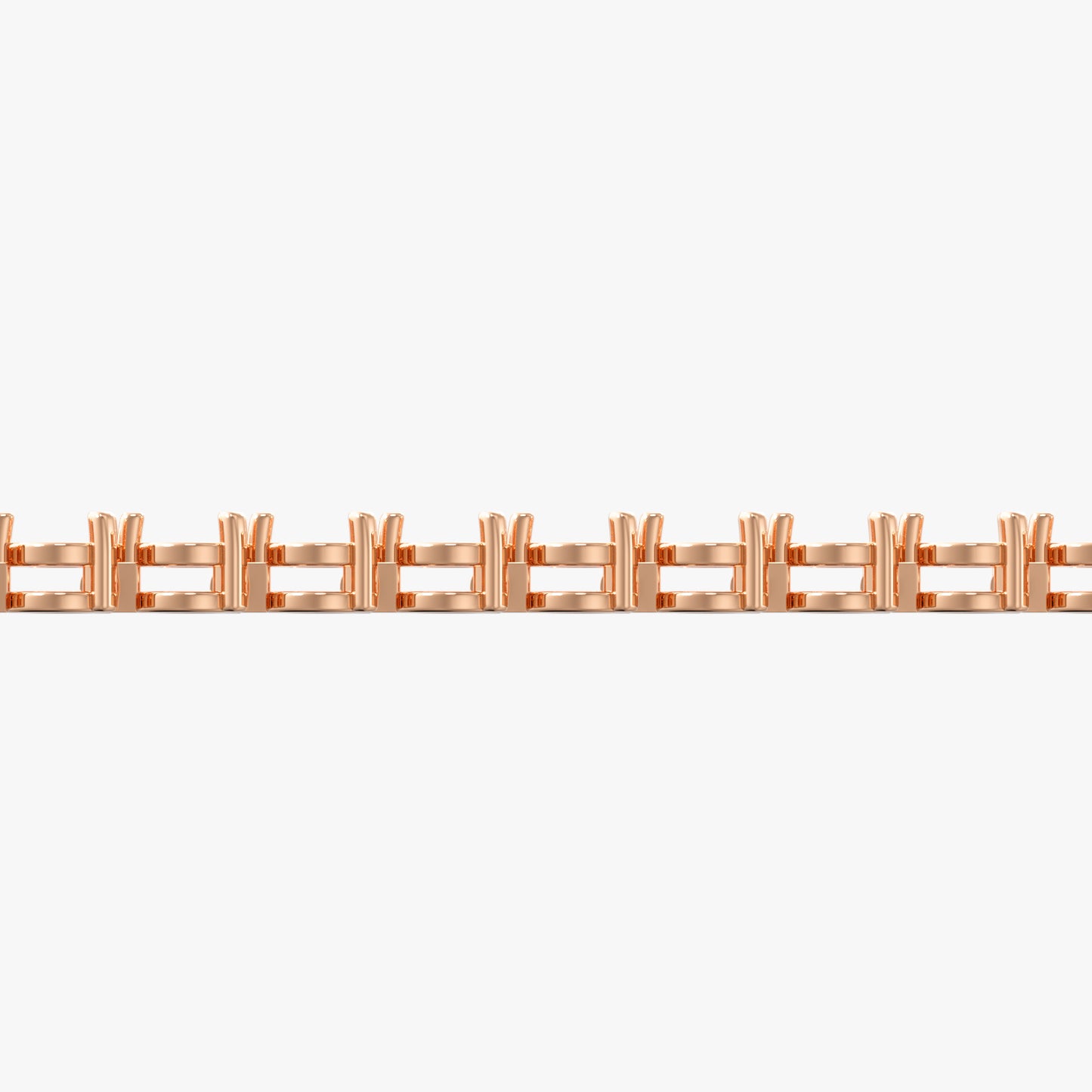 14K 3 Prong Tennis Bracelet
