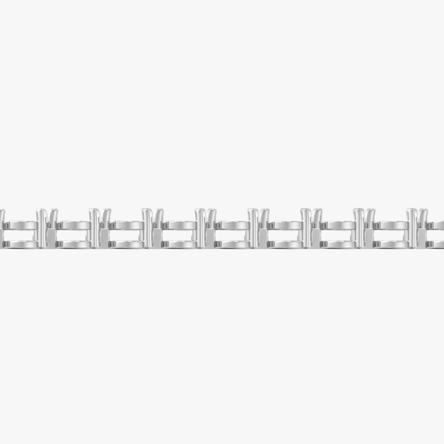 14K 3 Prong Tennis Bracelet