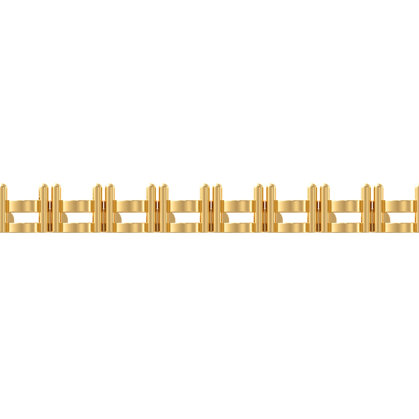 14K Oval Tennis Bracelet