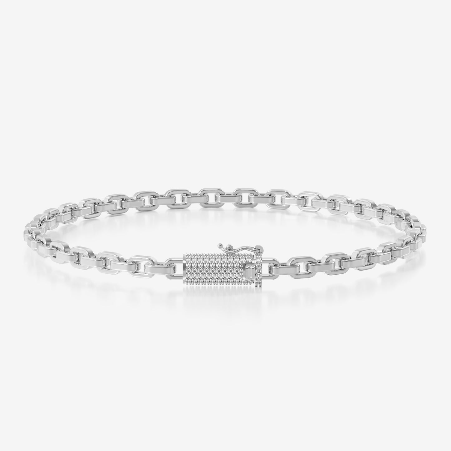 14K Anchor Link Bracelet