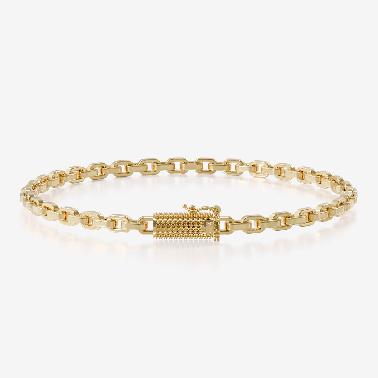 14K Anchor Link Bracelet