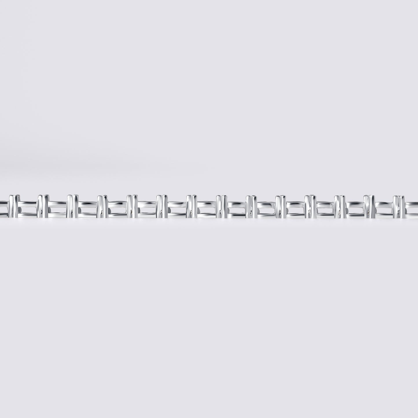 14K 3 Prong Tennis Bracelet