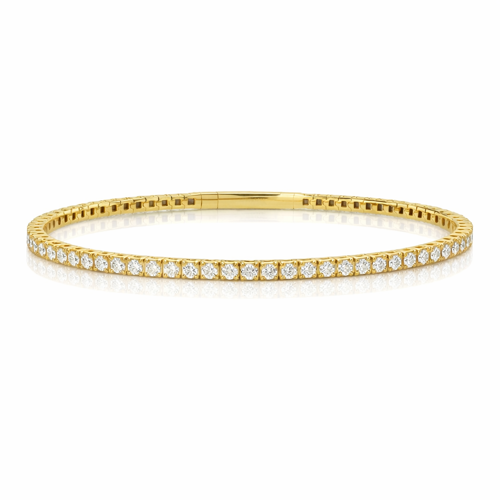 14K Flexible Bangle