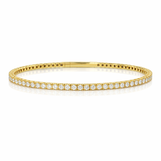 14K Flexible Bangle