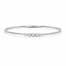 14K Graduated Illusion Flex Bangle