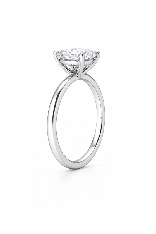 14K Marquiuse Solitaire Size 6.5