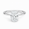 14K Oval Solitaire Size 6.5
